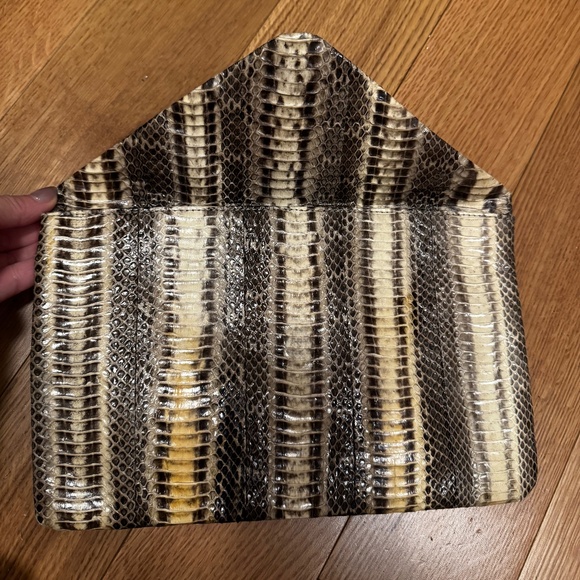 Python Envelope Clutch purse - Picture 3 of 5